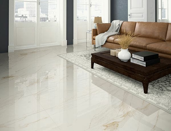 Marmo Calacatta Oro Polished Porcelain Tiles Tile Revolution